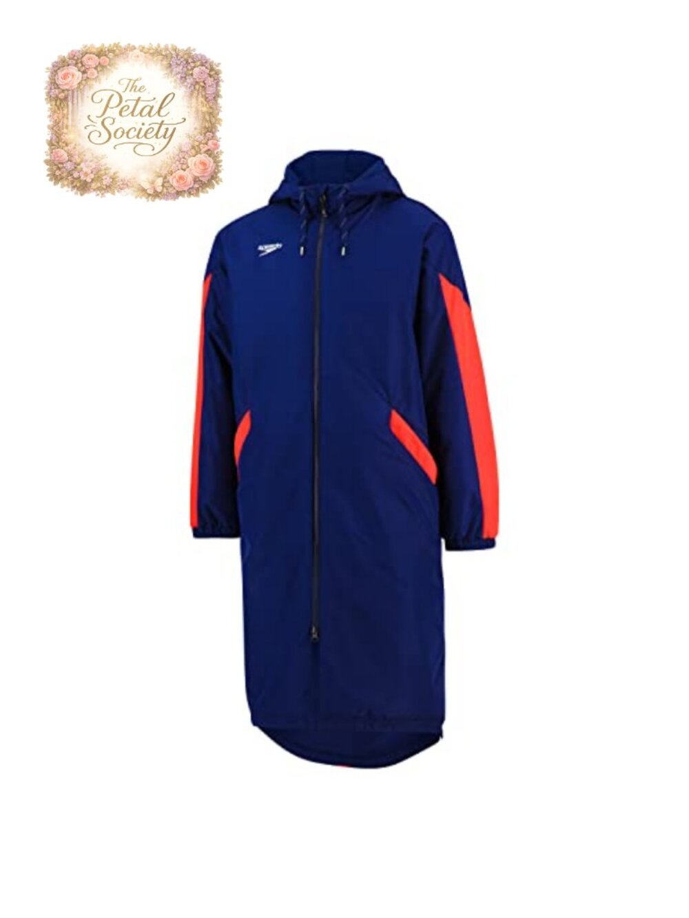 Speedo Water Resistant Fleece Lined Parka Jacket Oversized Hood